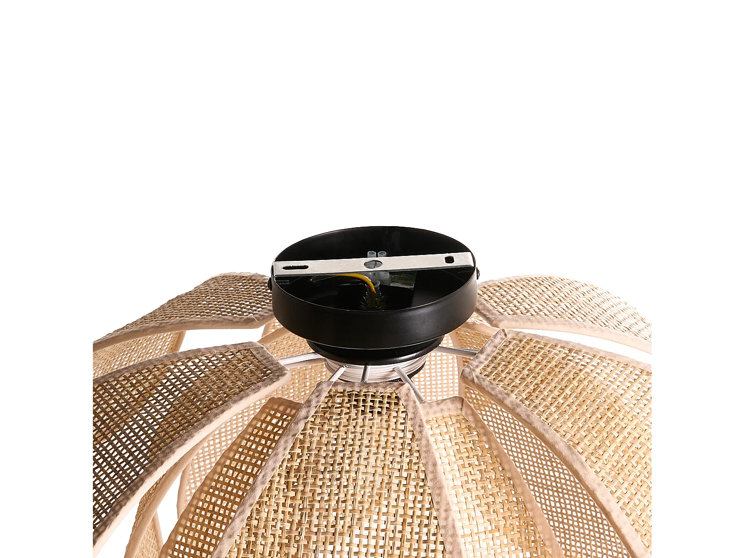 Plafonnier CHIREDZI Rotin Naturel