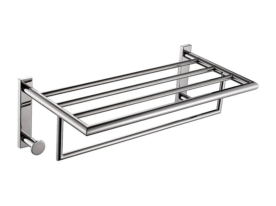 Porte-Serviettes Multiple En Acier Chromé Poli | Loto