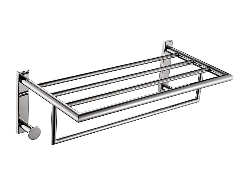 Porte-Serviettes Multiple En Acier Chromé Poli | Loto