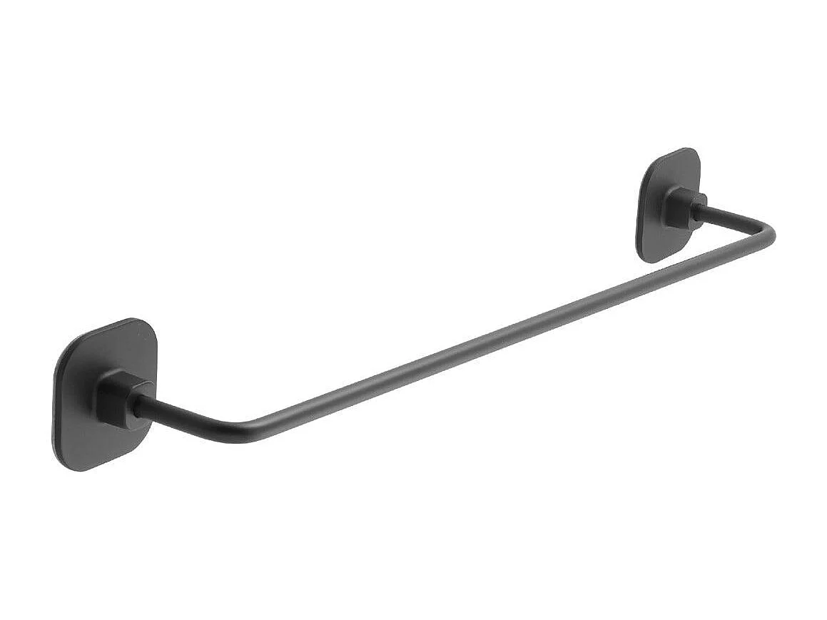 Porte-Serviettes De 45 Cm En Acier Inoxydable Noir Mat | Timo