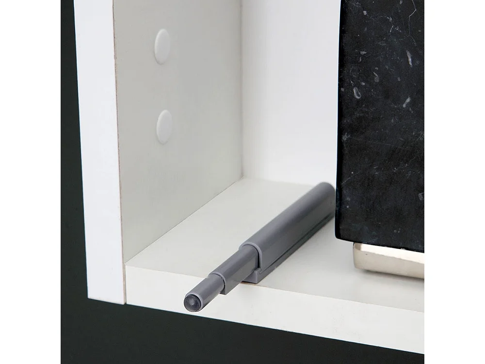 Miroir De Rangement Pour Salle De Bain Avec Une Porte Blanc 45 Cm