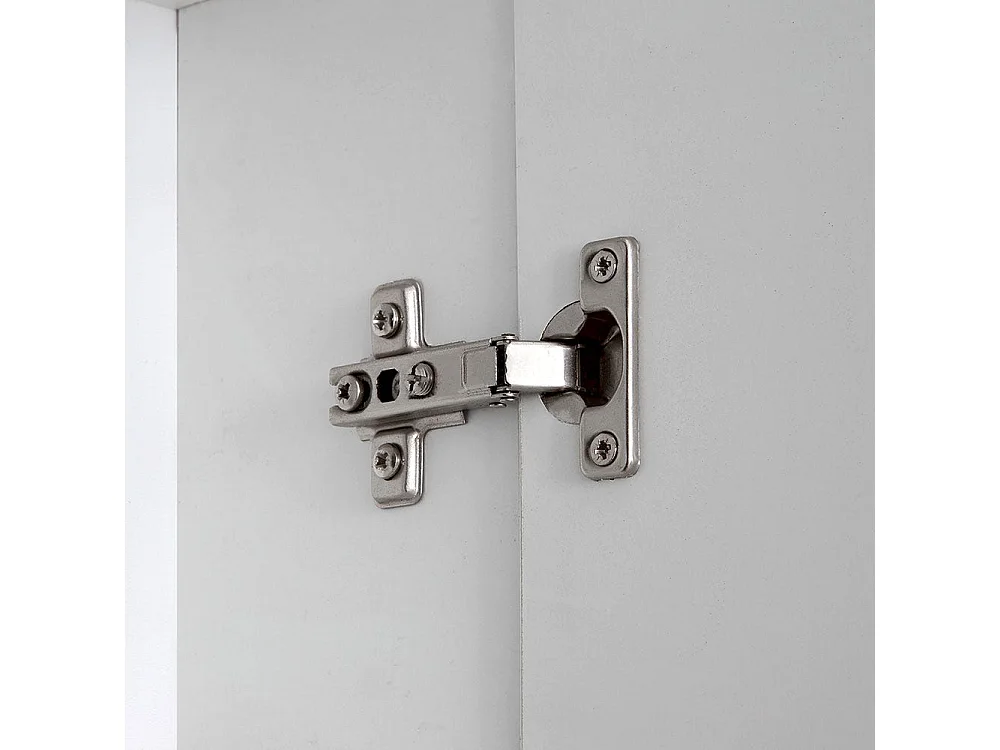 Miroir Blanc À Une Porte, 30 Cm, Avec Lumière