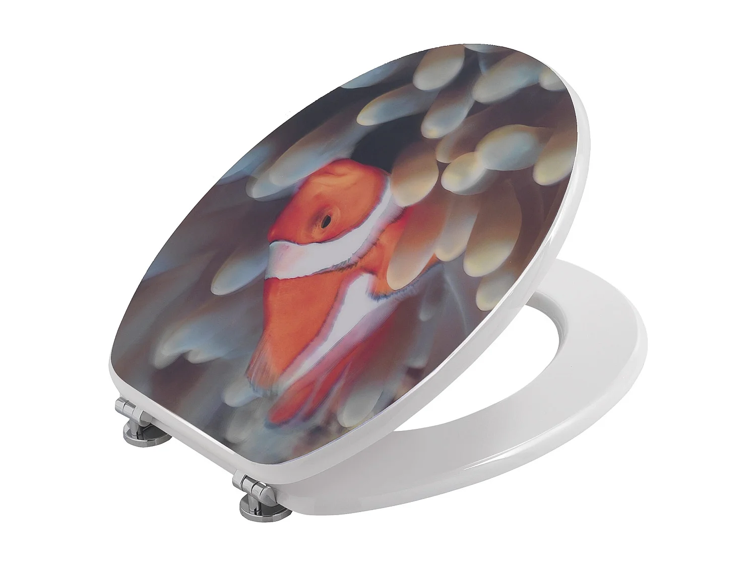 Seat Wc En Clown 3D Decoration Fish
