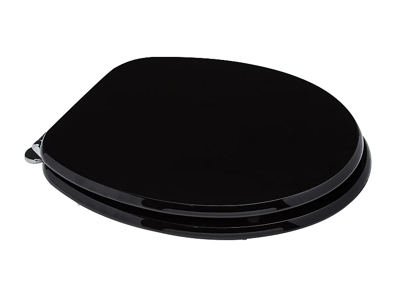 Abattant Universel Pour Toilettes Noir Bois Certifié Fsc