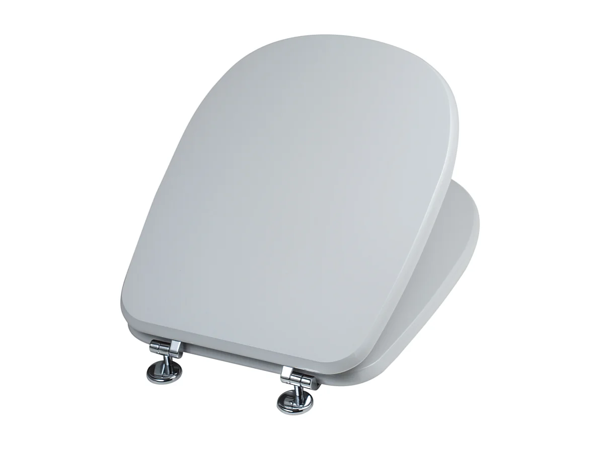 Siège Wc Modèle Tesi Compatible Gris Mdf