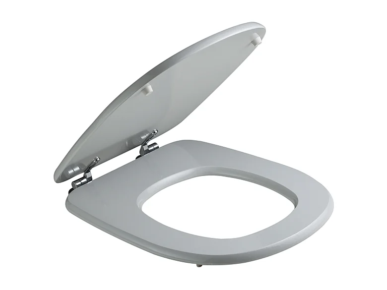 Siège Wc Modèle Tesi Compatible Gris Mdf