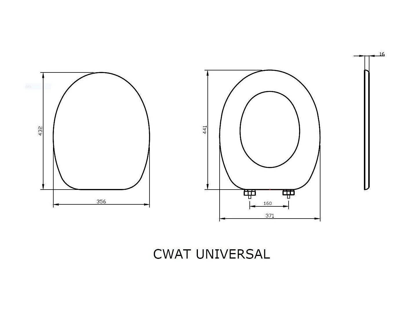 Abattant Wc Universelle Blanc Pour Wc En Bois Laqué
