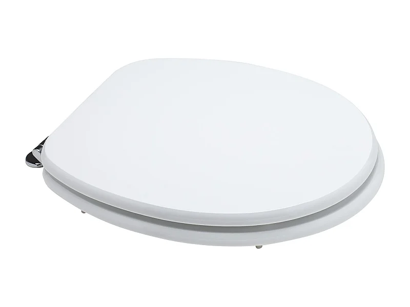 Housse De Siège De Toilette Blanche Universelle Avec Antibactérien