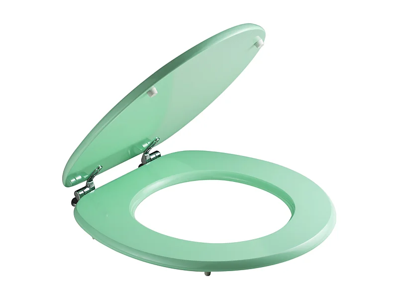 Abattant De Toilettes En Mdf Vert Certifié Fsc Compatibilité Universelle