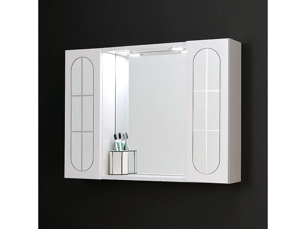 Miroir Inglesina De 77Cm Avec Deux Portes Et Spots À Led Intégrés