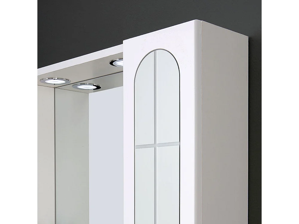 Miroir Inglesina De 77Cm Avec Deux Portes Et Spots À Led Intégrés