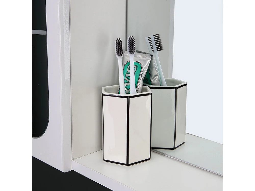 Miroir Inglesina De 77Cm Avec Deux Portes Et Spots À Led Intégrés