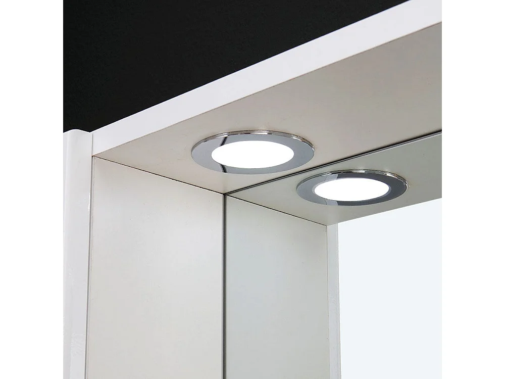 Miroir Inglesina De 77Cm Avec Deux Portes Et Spots À Led Intégrés