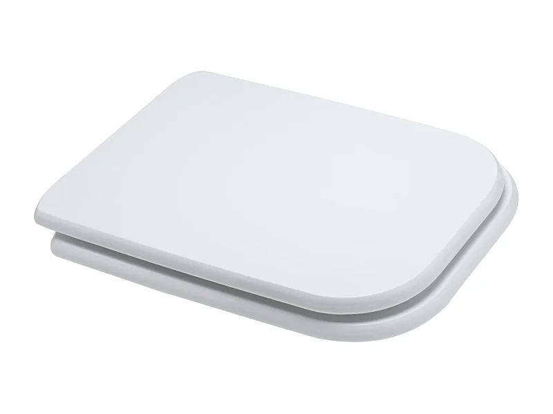 Siège De Toilette Blanc Compatible Avec Le Conca Avec Charnières Universelles