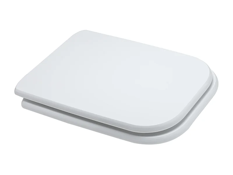 Siège De Toilette Blanc Compatible Avec Le Conca Avec Charnières Universelles