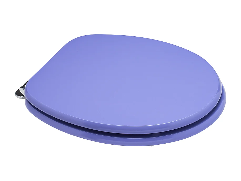 Abattant Universel Pour Toilettes En Mdf Certifié Fsc De Couleur Lilas