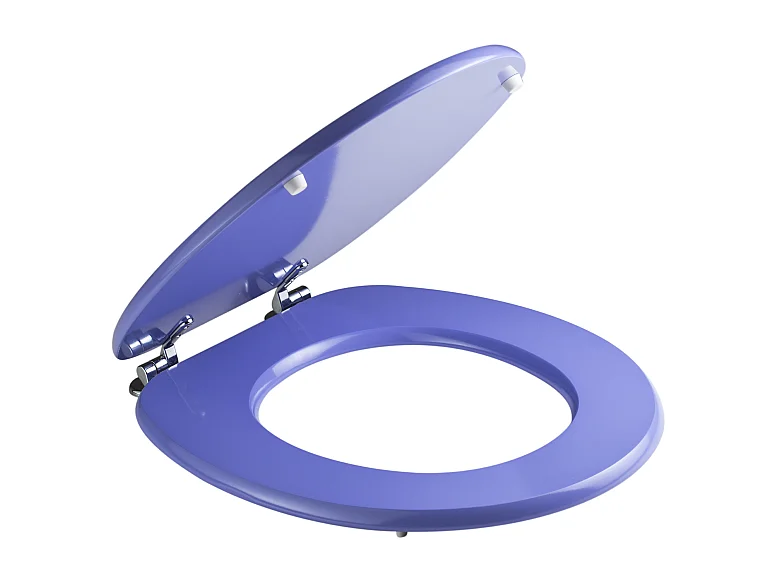 Abattant Universel Pour Toilettes En Mdf Certifié Fsc De Couleur Lilas