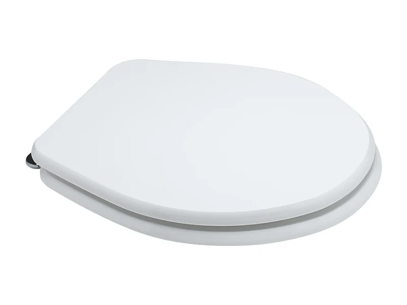 Couverture De Siège De Toilette En Mdf Compatible Blanc Inca