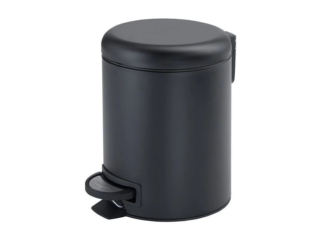 Poubelle Ronde De 3 Litres En Acier Inoxydable À Fermeture Douce Et À Pédale | Papaya