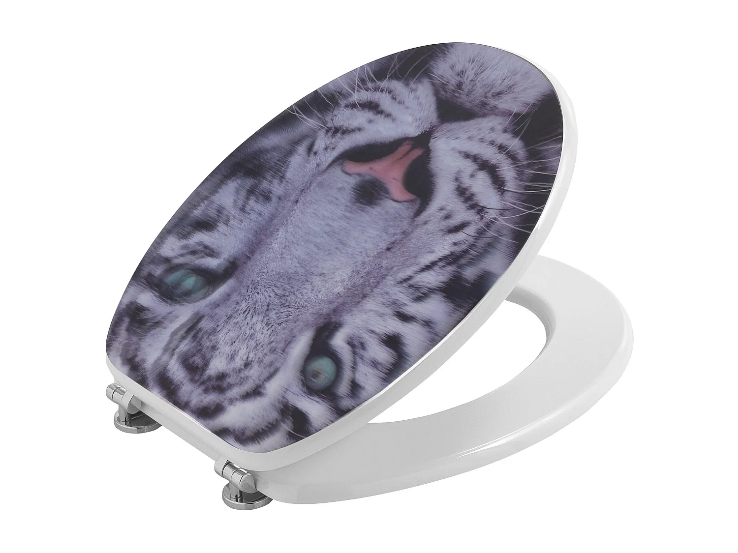 Seat Wc Dans La Décoration Tiger 3D