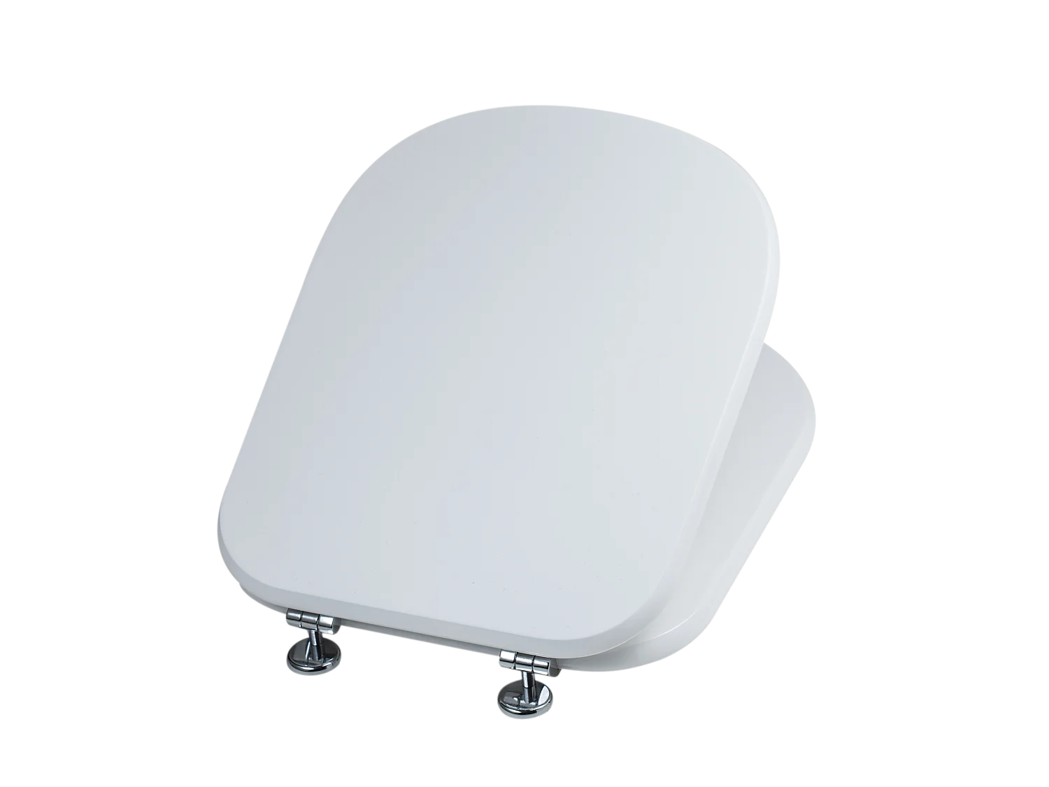 Modèle Oasi Abattant De Siège De Toilette Compatible En Mdf Blanc