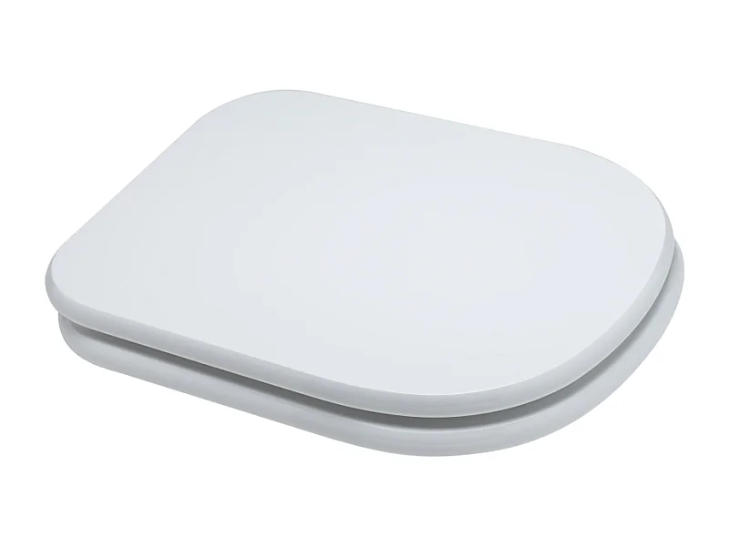 Modèle Oasi Abattant De Siège De Toilette Compatible En Mdf Blanc
