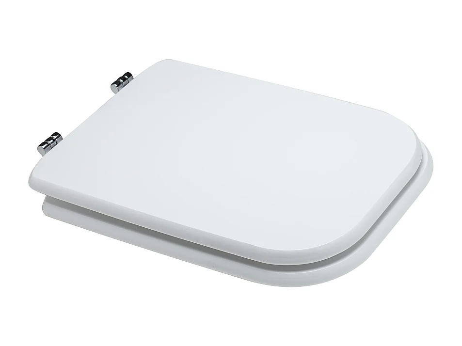 Couvercle De Siège De Toilette Compatible Avec La Série Conca Couleur Blanc Optique