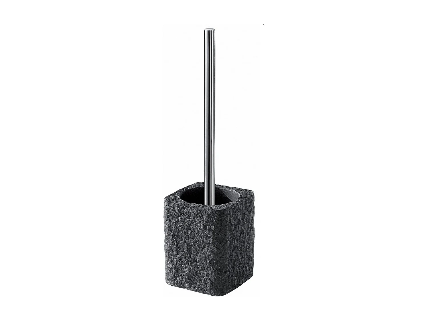 Brosse De Toilette De Comptoir Résine Anthracite | Gelso