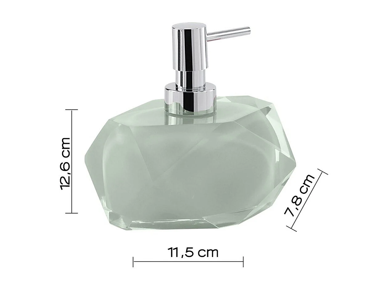 Distributeur De Savon En Résine Vert Menthe | Aster