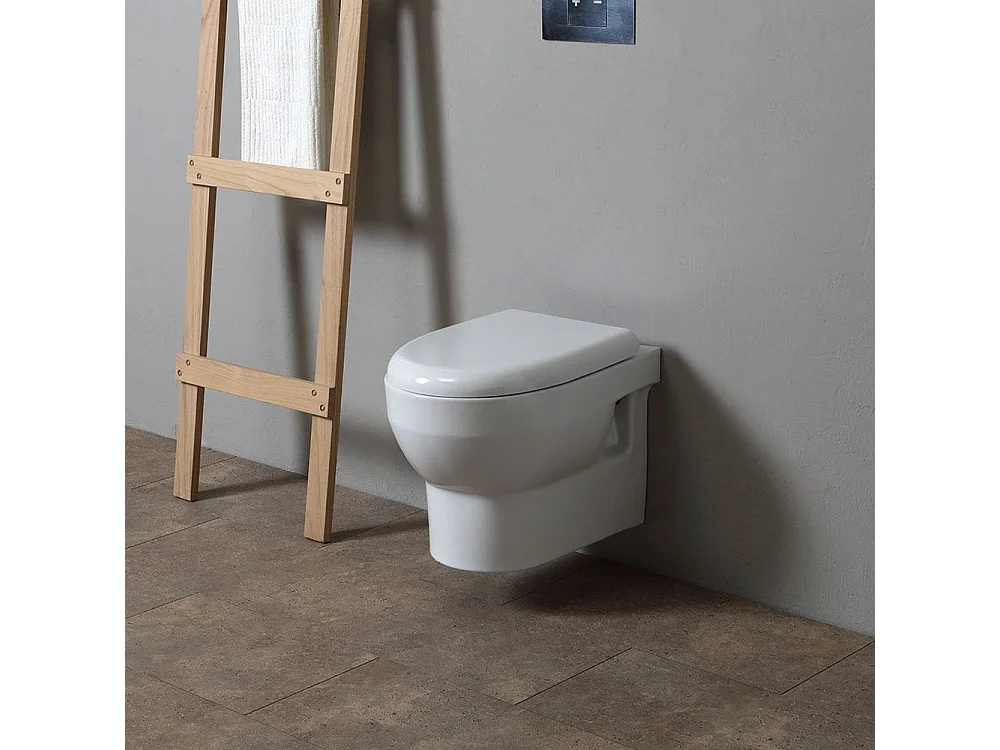 Wc Suspendu En Céramique Blanche | Tuckett