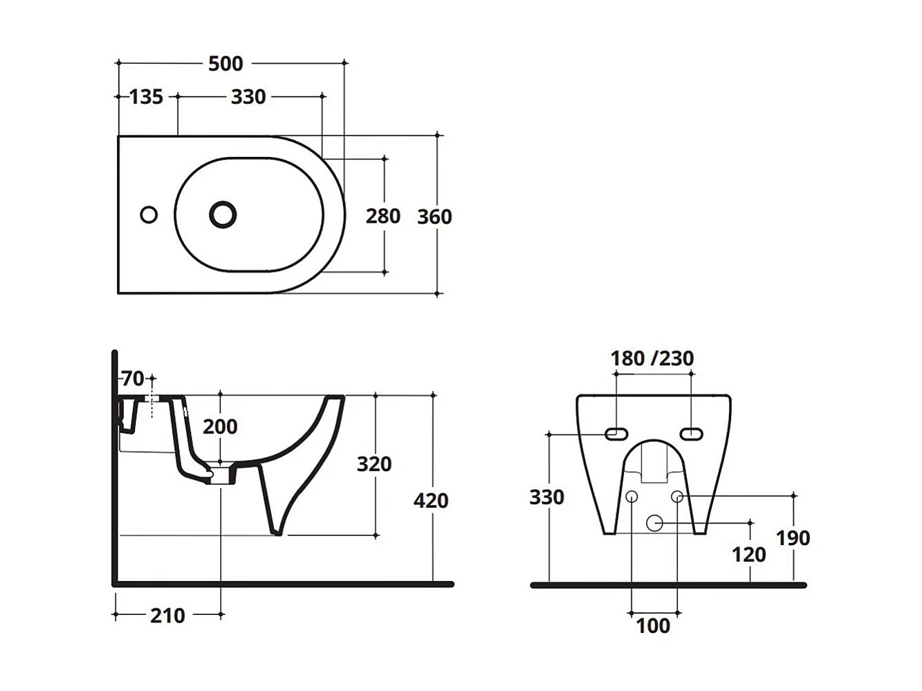 Sanitaires Suspendus Affleurant Rimless | Jazz