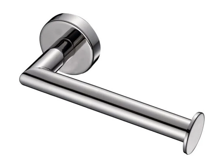 Porte-Rouleau De Papier Toilette Mural En Acier Inoxydable Chromé Brillant  | Loto