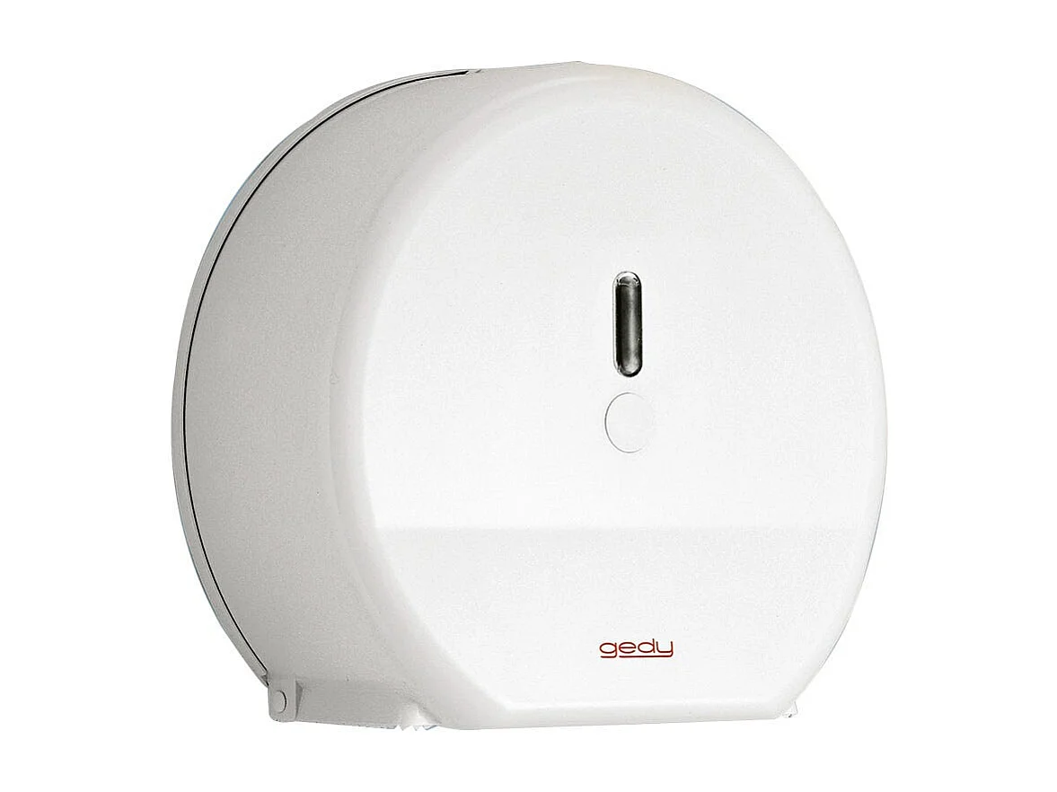 Maxi-Distributeur Blanc De Rouleaux De Papier Hygiénique En Résine Thermoplastique