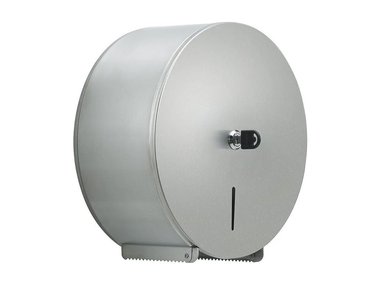 Distributeur De Papier Toilette Avec Serrure De Sécurité Acier Inoxydable Brossé
