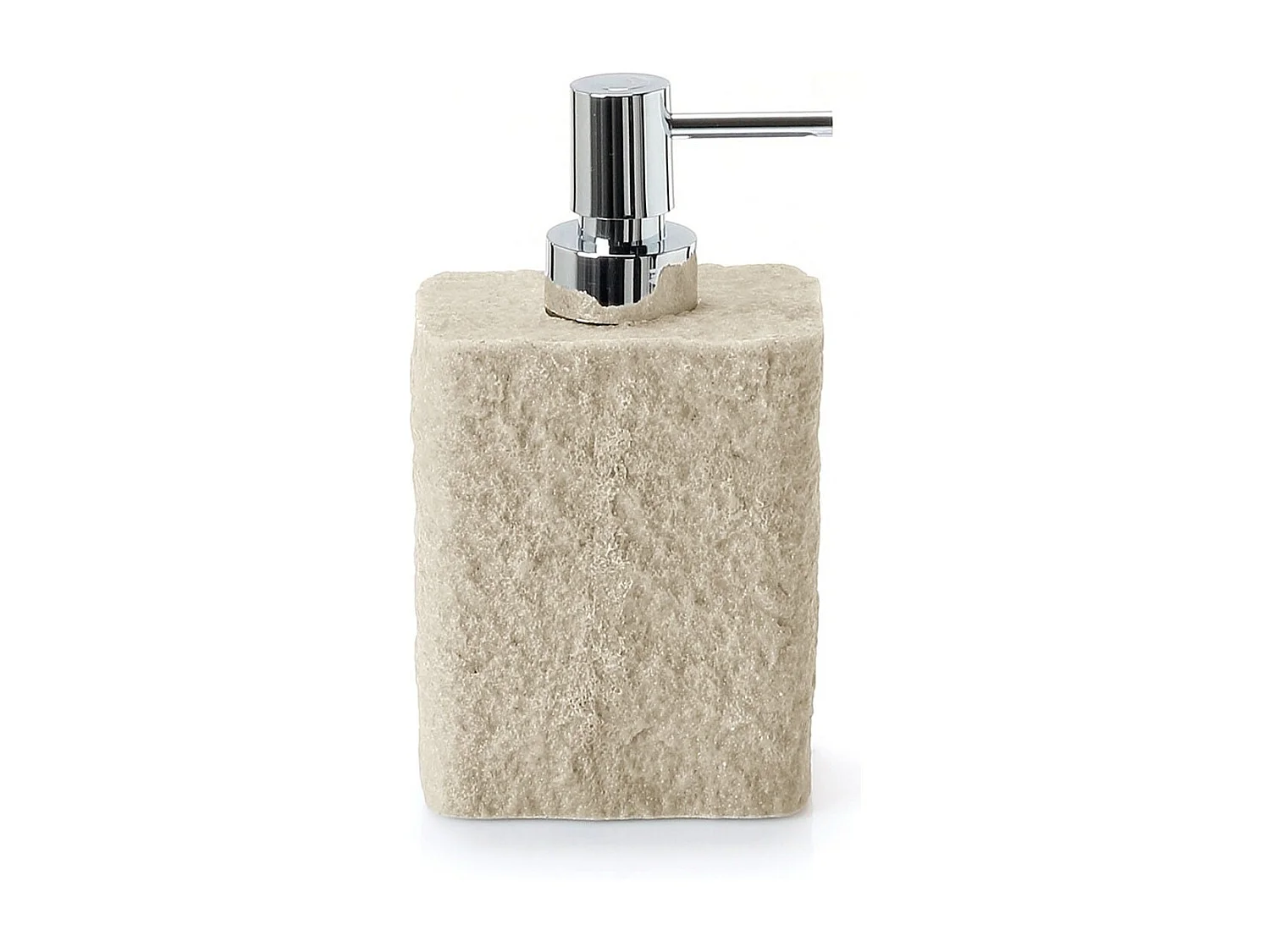 Distributeur De Savon En Résine Beige 360 Ml | Gelso