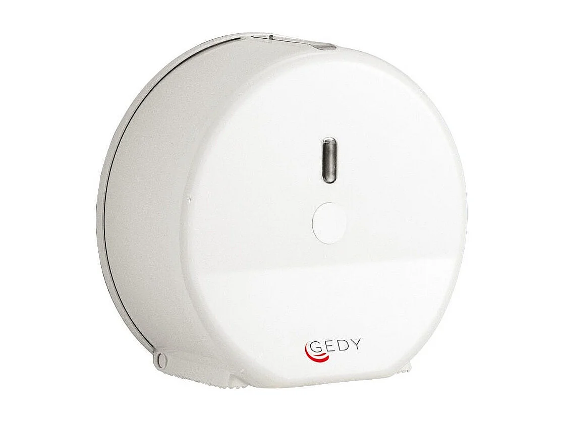 Mini Distributeur De Papier Toilette Blanc En Résine Thermoplastique