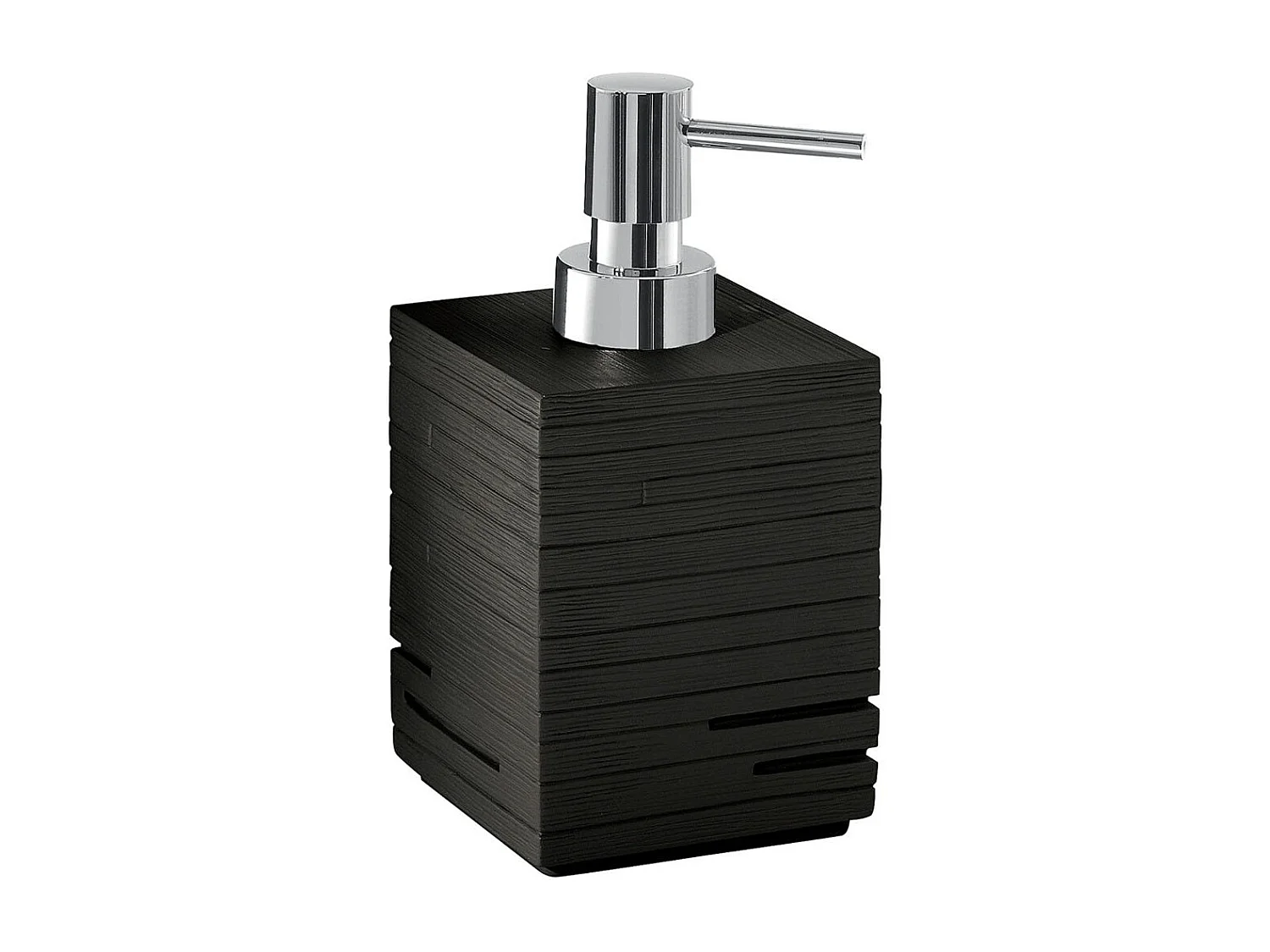 Distributeur De Savon En Résine Noire 420 Ml  | Pervinca