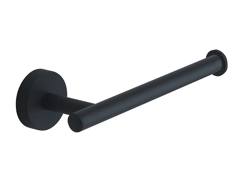 Porte-Rouleaux De Papier Toilette Mural En Acier Inoxydable Noir Mat | Violetta