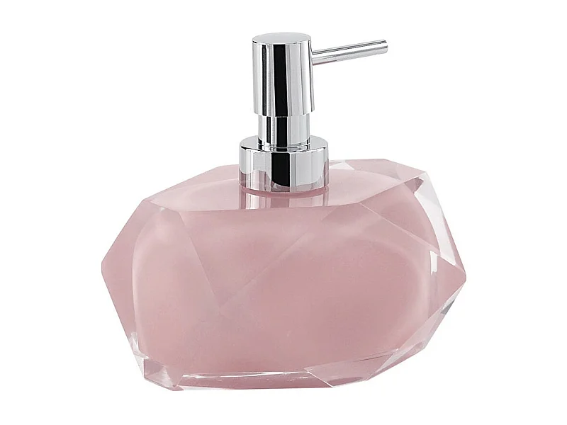 Distributeur De Savon En Résine Rose  | Aster