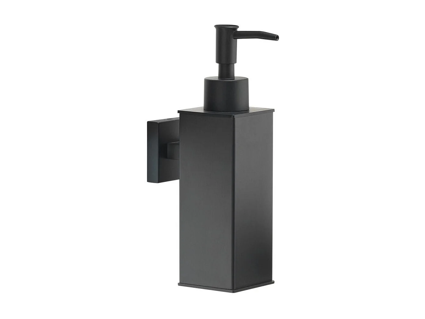 Distributeur Mural De Savon Liquide Acier Noir Mat | Seal