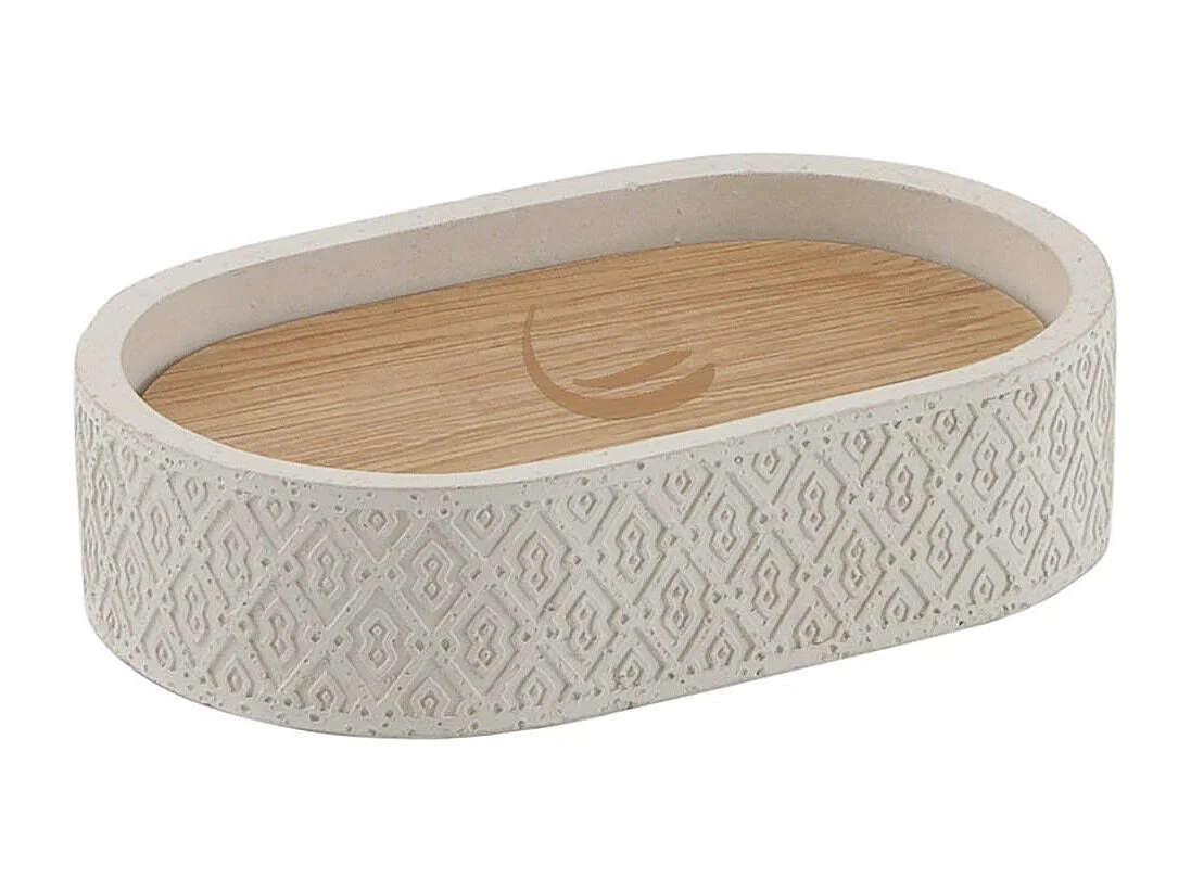 Porte-Savon En Ciment Gris  | Anemone