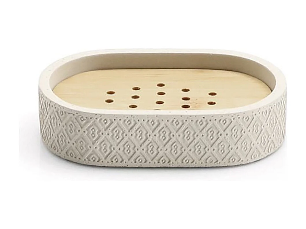 Porte-Savon En Ciment Gris  | Anemone