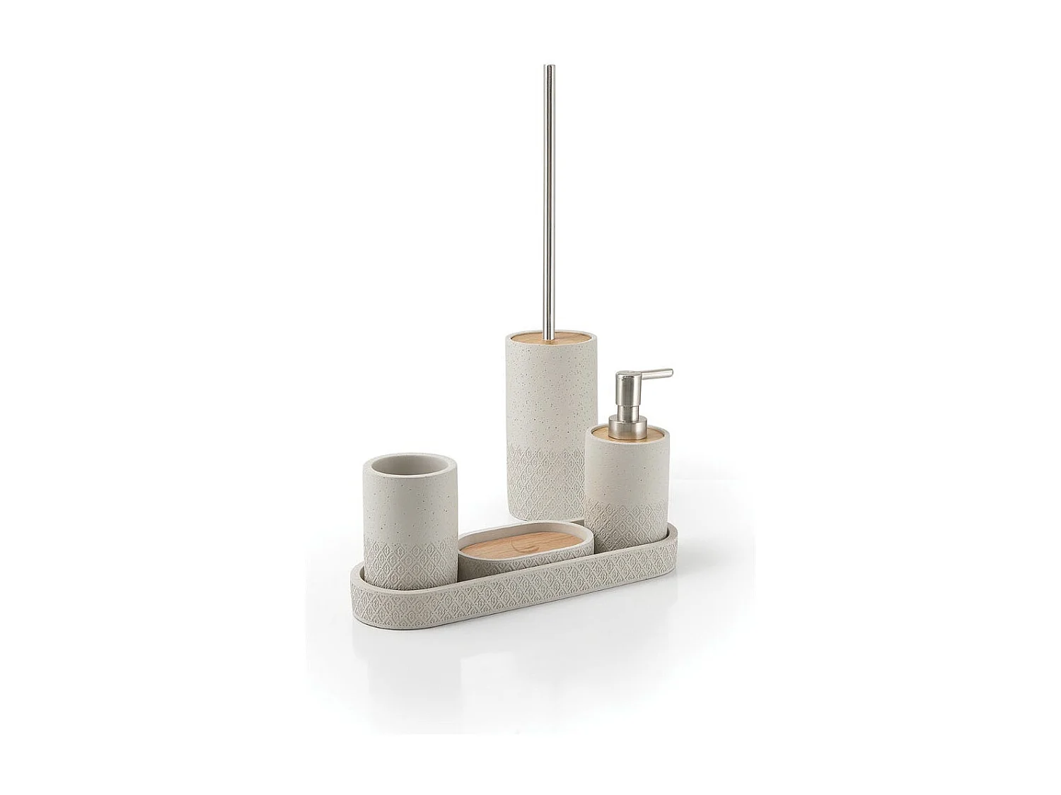 Porte-Savon En Ciment Gris  | Anemone