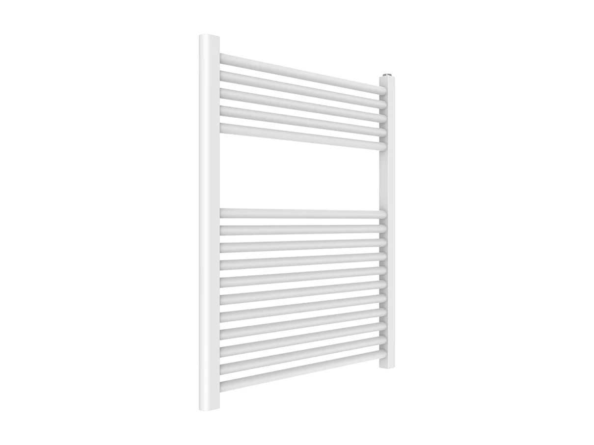 Radiateur De Salle De Bains 65X77 En Acier Blanc