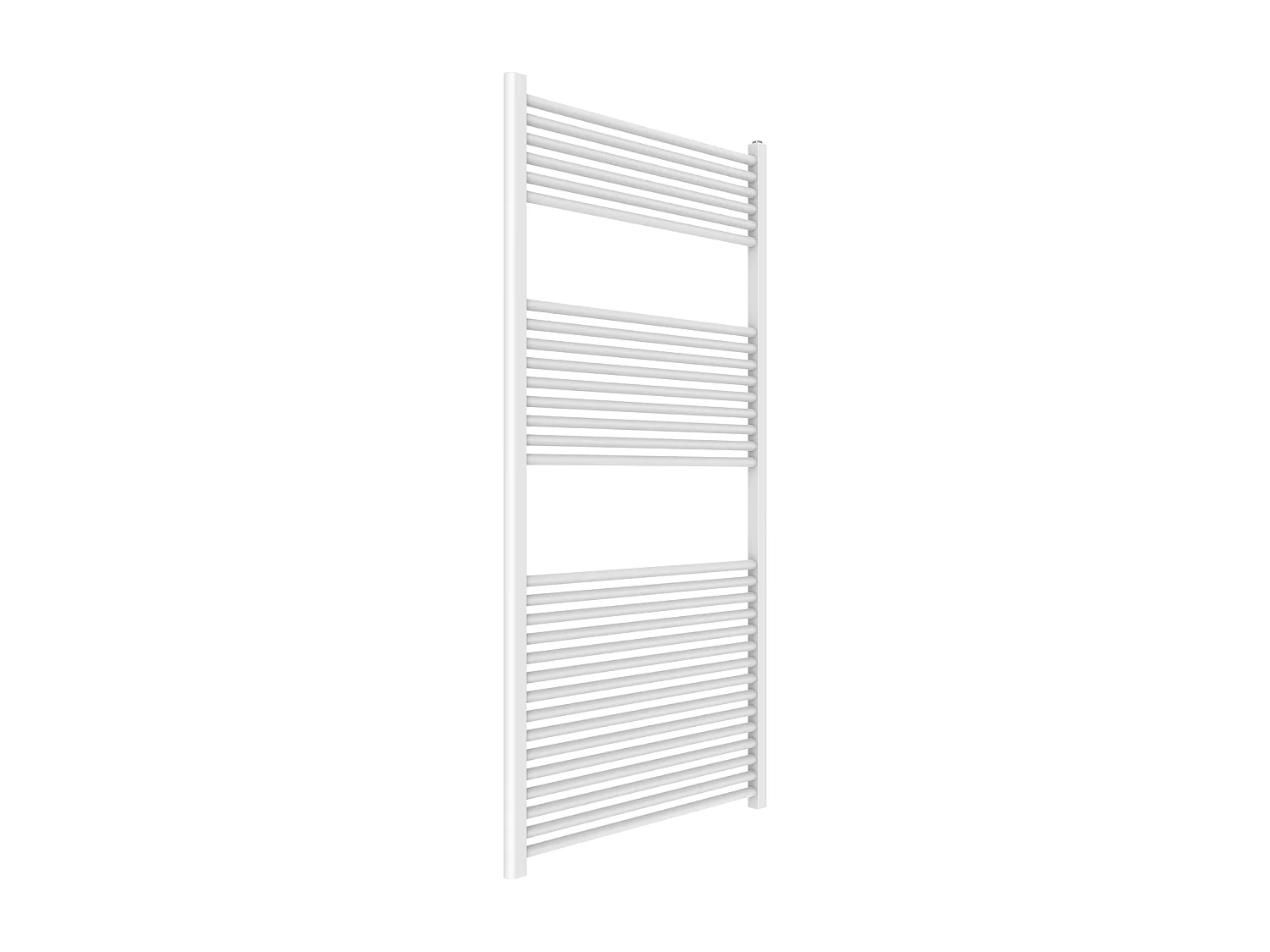 Radiateur De Salle De Bain 75X150 Blanc En Acier
