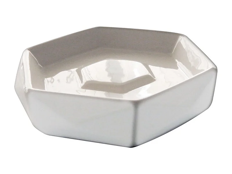 Porte-Savon En Céramique Blanche | Biancospino