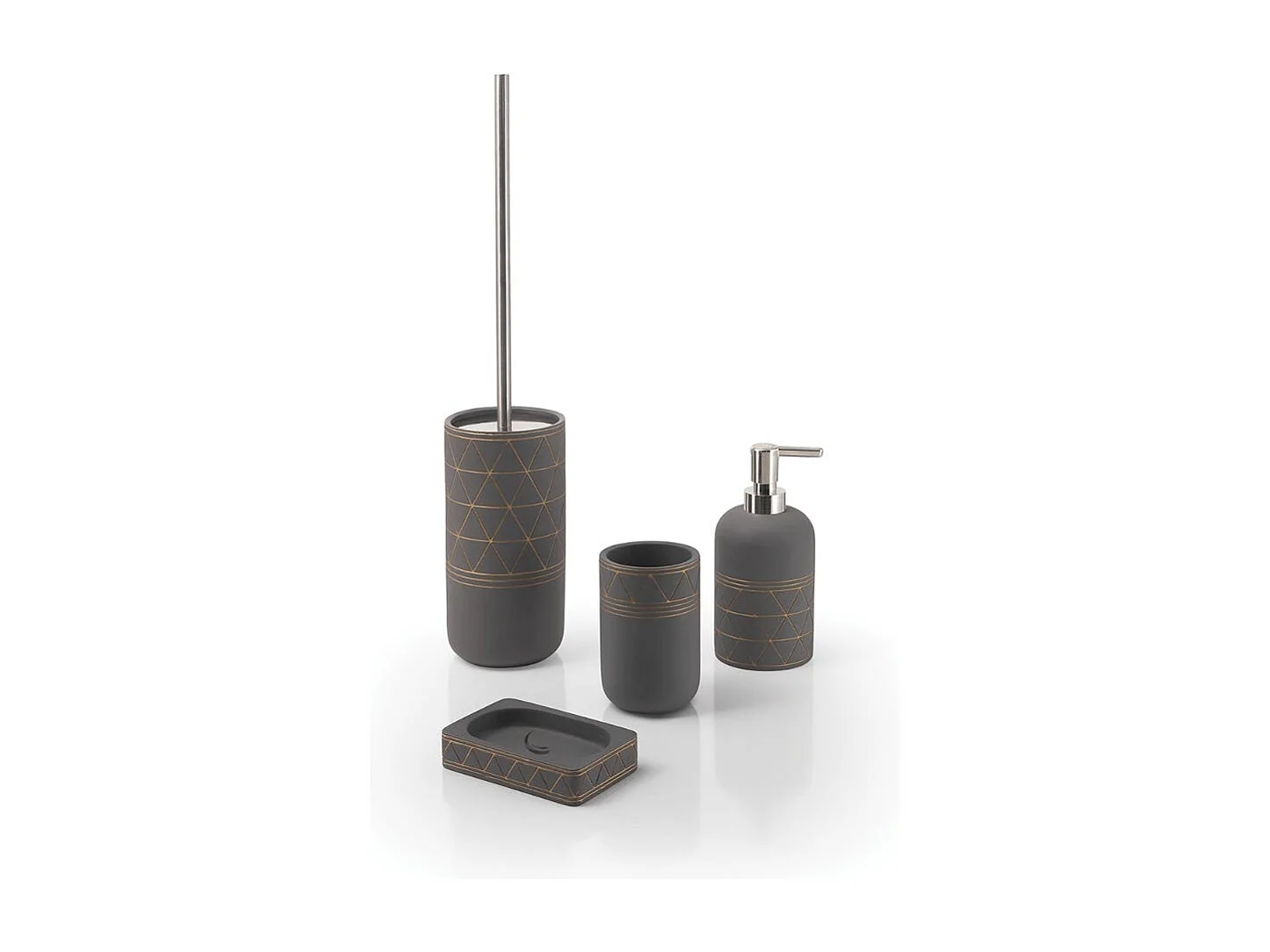 Porte-Savon Rectangulaire En Béton Gris  | Giglio