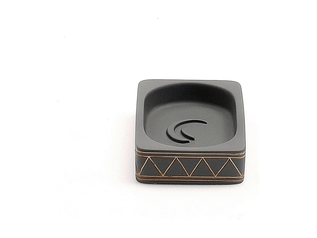 Porte-Savon Rectangulaire En Béton Gris  | Giglio