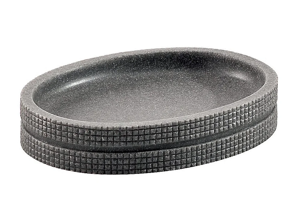 Porte-Savon À Poser Pour Salle De Bains Couleur Gris | Marily