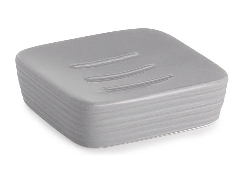 Porte-Savon En Céramique Gris  | Calla